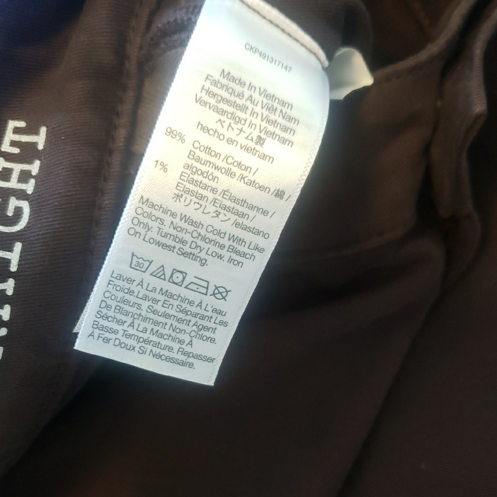 Madewell Men's Straight Jeans - Deep Brown - Picture 8 of 9